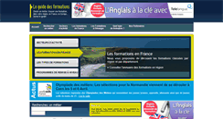 Desktop Screenshot of leguidedesformations.com